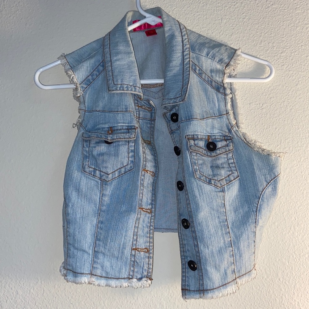 Denim Jacket Vest